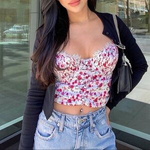 For Love And Lemons x Victoria Secret Melrose Bustier